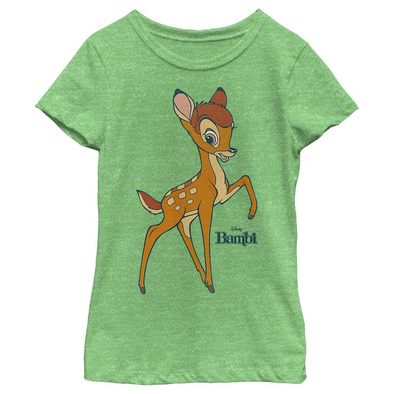 Girl's Bambi Three Leg Pose T-Shirt