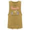 Junior's Bambi Distressed Friends with Nature Festival Muscle Tee