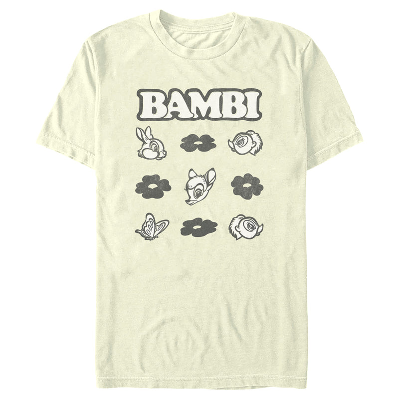 Men's Bambi Friends Square T-Shirt