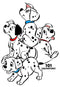 Boy's One Hundred and One Dalmatians Rolly, Lucky and Siblings Ready To Play T-Shirt