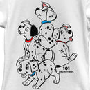 Girl's One Hundred and One Dalmatians Puppy Love T-Shirt