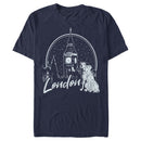 Men's One Hundred and One Dalmatians London Couple T-Shirt