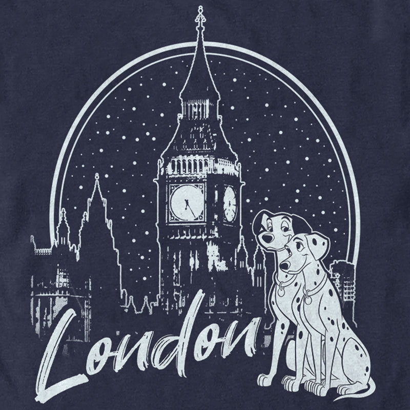 Men's One Hundred and One Dalmatians London Couple T-Shirt