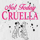 Men's One Hundred and One Dalmatians Not Today Cruella T-Shirt