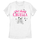 Women's One Hundred and One Dalmatians Not Today Cruella T-Shirt