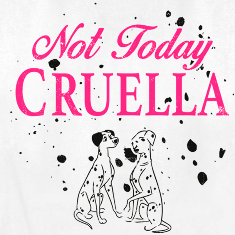 Women's One Hundred and One Dalmatians Not Today Cruella T-Shirt