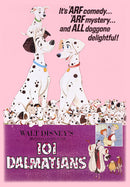 Girl's One Hundred and One Dalmatians Retro Poster T-Shirt