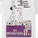 Men's One Hundred and One Dalmatians Retro Poster T-Shirt