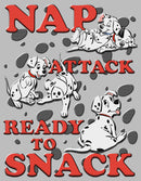 Girl's One Hundred and One Dalmatians Nap Attack Ready to Snack T-Shirt