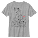 Boy's One Hundred and One Dalmatians Happy Dog Family T-Shirt