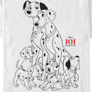 Men's One Hundred and One Dalmatians Dog Pile T-Shirt