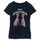Girl's One Hundred and One Dalmatians Home is Where the Puppies Are T-Shirt