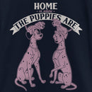 Girl's One Hundred and One Dalmatians Home is Where the Puppies Are T-Shirt