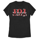 Women's One Hundred and One Dalmatians Classic Red Logo T-Shirt