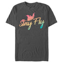 Men's Dumbo Stay Fly Rainbow T-Shirt