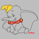 Men's Dumbo Sitting Cutely T-Shirt