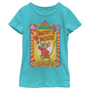 Girl's Dumbo Timothy Q. Mouse Circus Poster T-Shirt