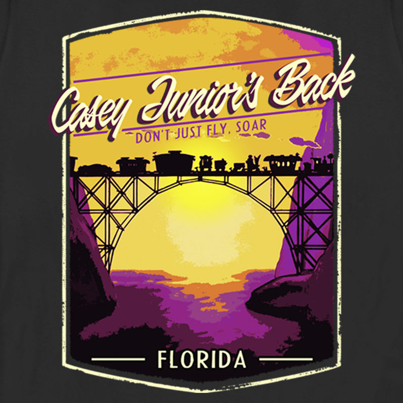 Women's Dumbo Florida Postcard T-Shirt