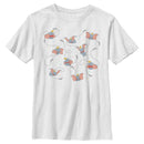 Boy's Dumbo Magic Feather Learning To Fly T-Shirt