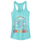 Junior's Dumbo Soaring Sunset Arch Racerback Tank Top