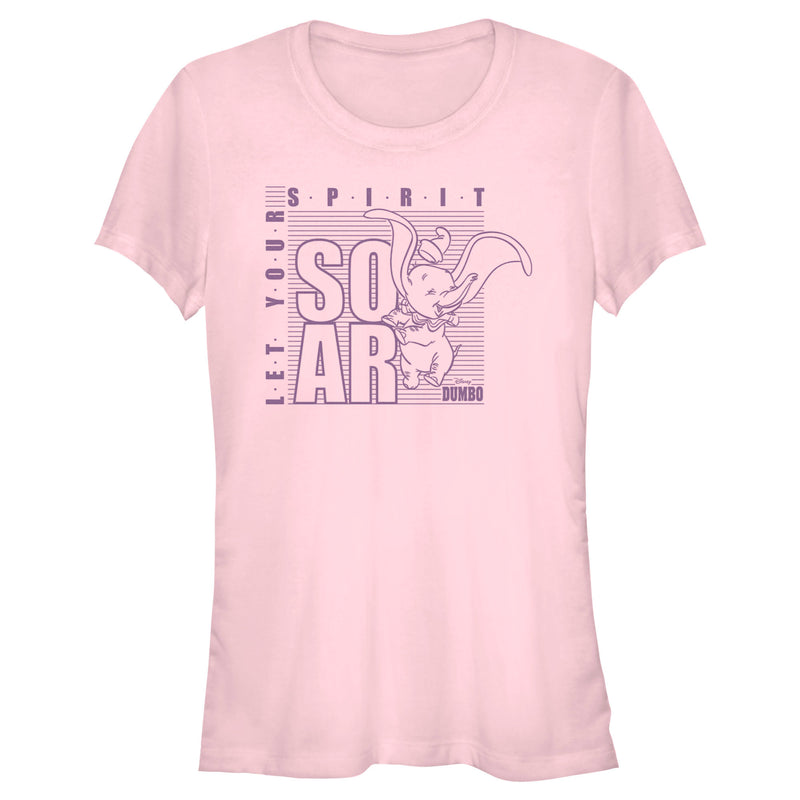 Junior's Dumbo Let Your Spirit Soar T-Shirt