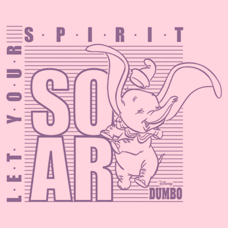 Junior's Dumbo Let Your Spirit Soar T-Shirt