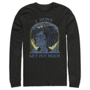 Men's Hocus Pocus Billy Zombie Get Out Much Long Sleeve Shirt