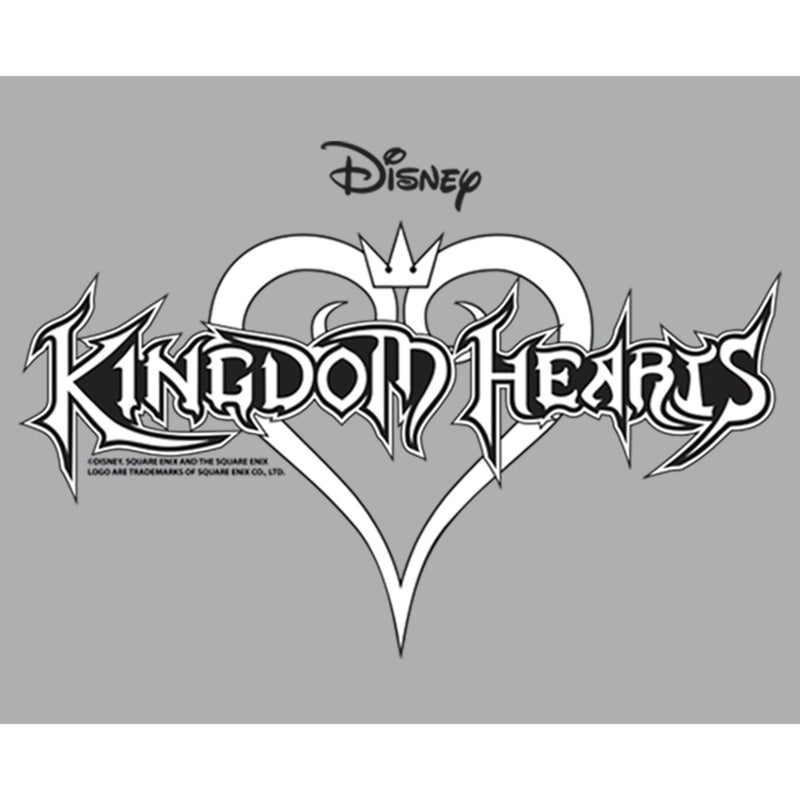 Men's Kingdom Hearts 1 Sketch Logo Sweatshirt