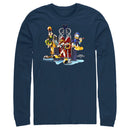 Men's Kingdom Hearts 1 King of Hearts Long Sleeve Shirt