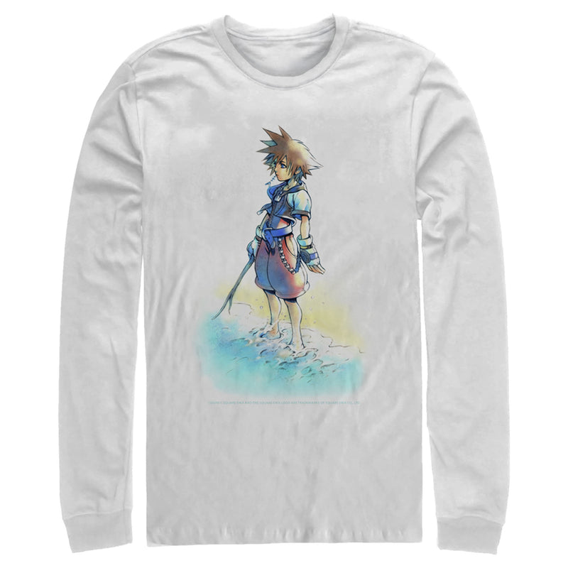 Men's Kingdom Hearts 1 Hero by the Shore Long Sleeve Shirt