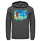 Men's Kingdom Hearts 3 Our Hearts Will Bring Us Together Again Pull Over Hoodie