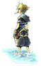 Men's Kingdom Hearts 1 Beach Sora Pull Over Hoodie