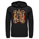Men's Kingdom Hearts 2 Stained Glass Art Pull Over Hoodie