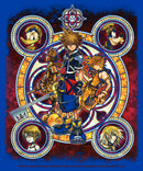 Men's Kingdom Hearts 2 Stained Glass Art T-Shirt
