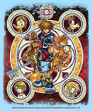 Men's Kingdom Hearts 2 Stained Glass Art T-Shirt
