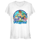 Junior's Kingdom Hearts 1 Mermen Friends From Atlantica T-Shirt