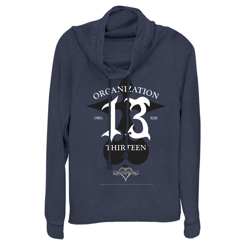 Junior's Kingdom Hearts 1 Evil Organization XIII Cowl Neck Sweatshirt