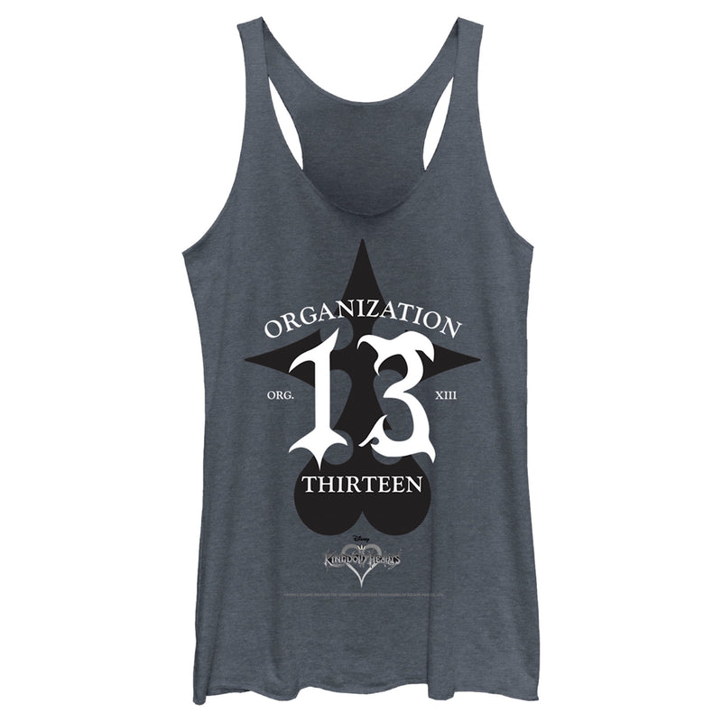 Women's Kingdom Hearts 1 Evil Organization XIII Racerback Tank Top