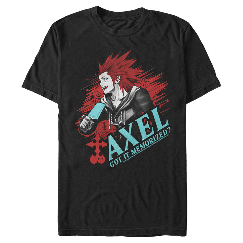 Men's Kingdom Hearts Chain of Memories Axel, Got It Memorized T-Shirt