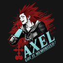 Men's Kingdom Hearts Chain of Memories Axel, Got It Memorized Long Sleeve Shirt