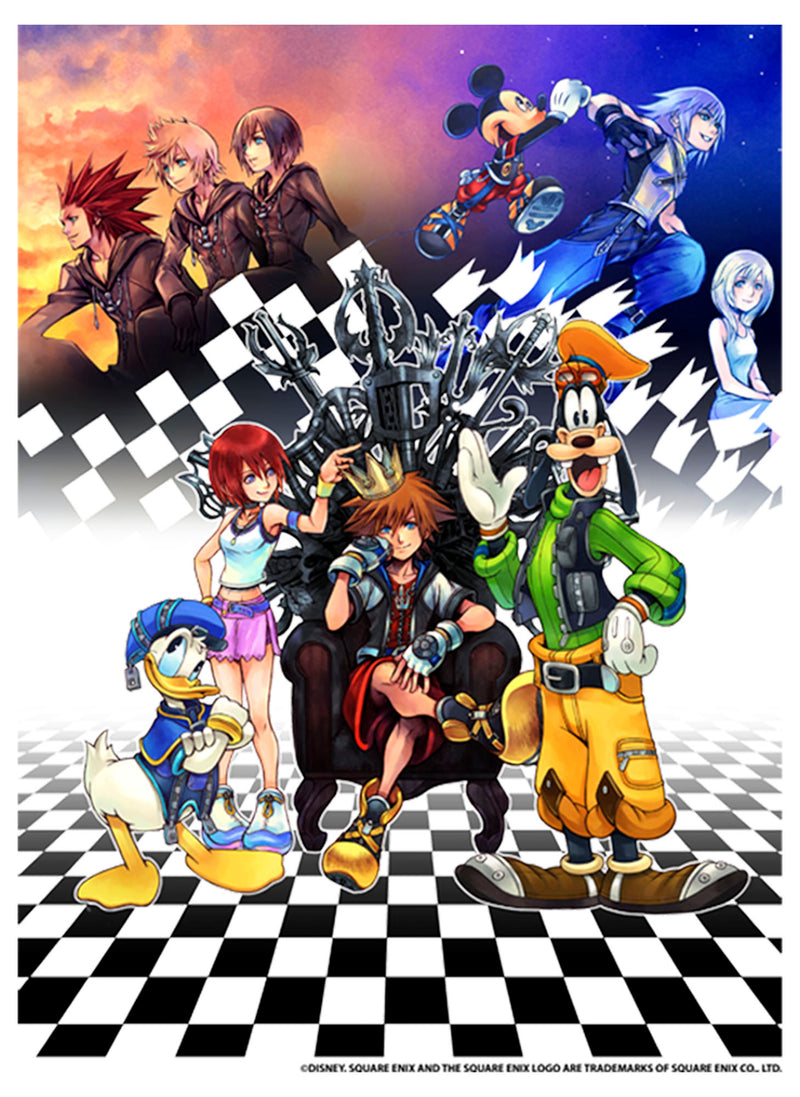 Men's Kingdom Hearts 1.5 Box Art Pull Over Hoodie
