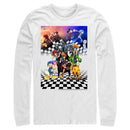 Men's Kingdom Hearts 1.5 Box Art Long Sleeve Shirt