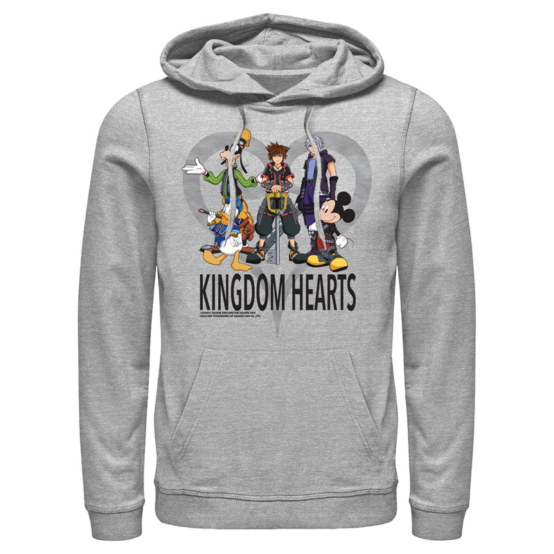 Men's Kingdom Hearts 3 Box Art Pull Over Hoodie
