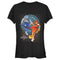 Junior's Kingdom Hearts Chain of Memories Hero Duo Stained Glass T-Shirt