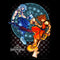 Junior's Kingdom Hearts Chain of Memories Hero Duo Stained Glass T-Shirt