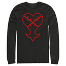 Men's Kingdom Hearts 1 Inverted Evil Symbol Long Sleeve Shirt