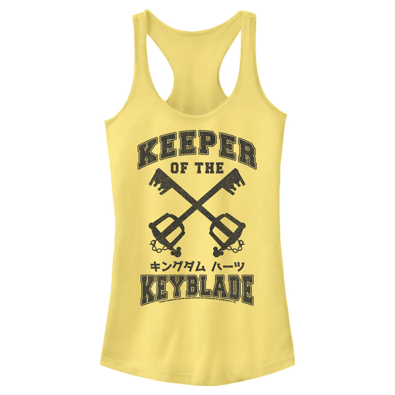 Junior's Kingdom Hearts 1 Clashing Blades Racerback Tank Top