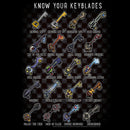Men's Kingdom Hearts 2 Know your Keyblade Tank Top