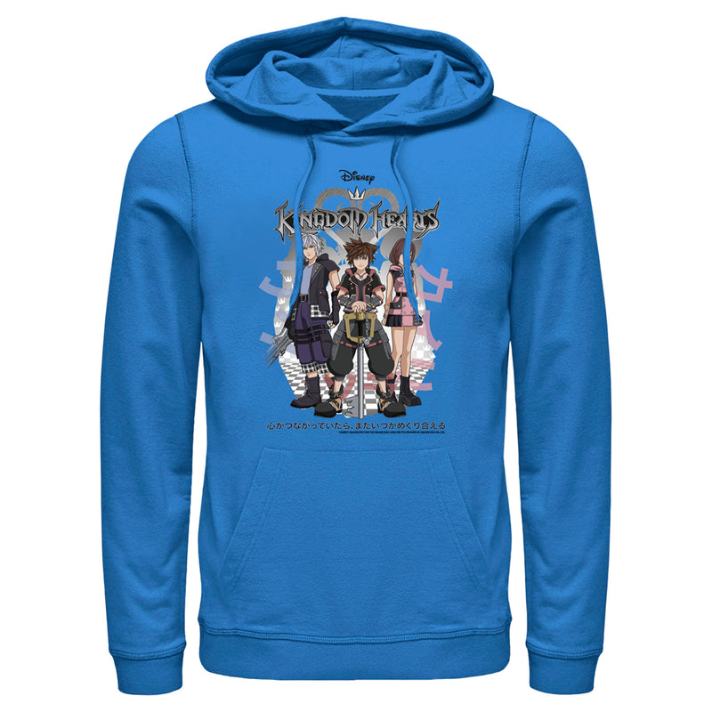 Men's Kingdom Hearts 3 Hero Group Shot Pull Over Hoodie
