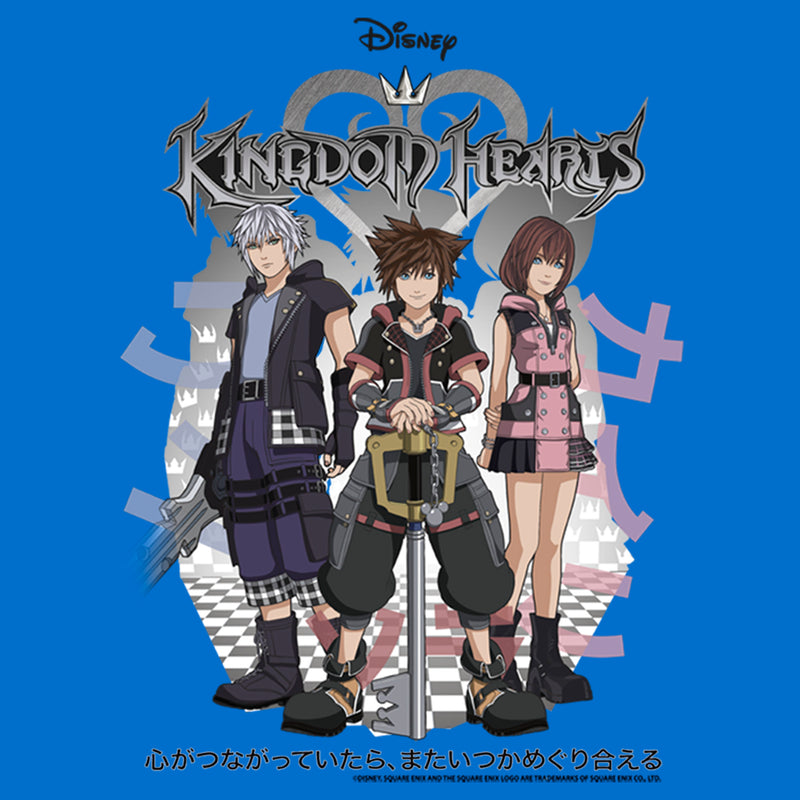 Men's Kingdom Hearts 3 Hero Group Shot Pull Over Hoodie